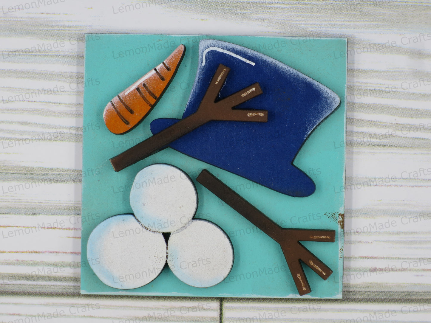 Interchangeable Mini Tile: Winter