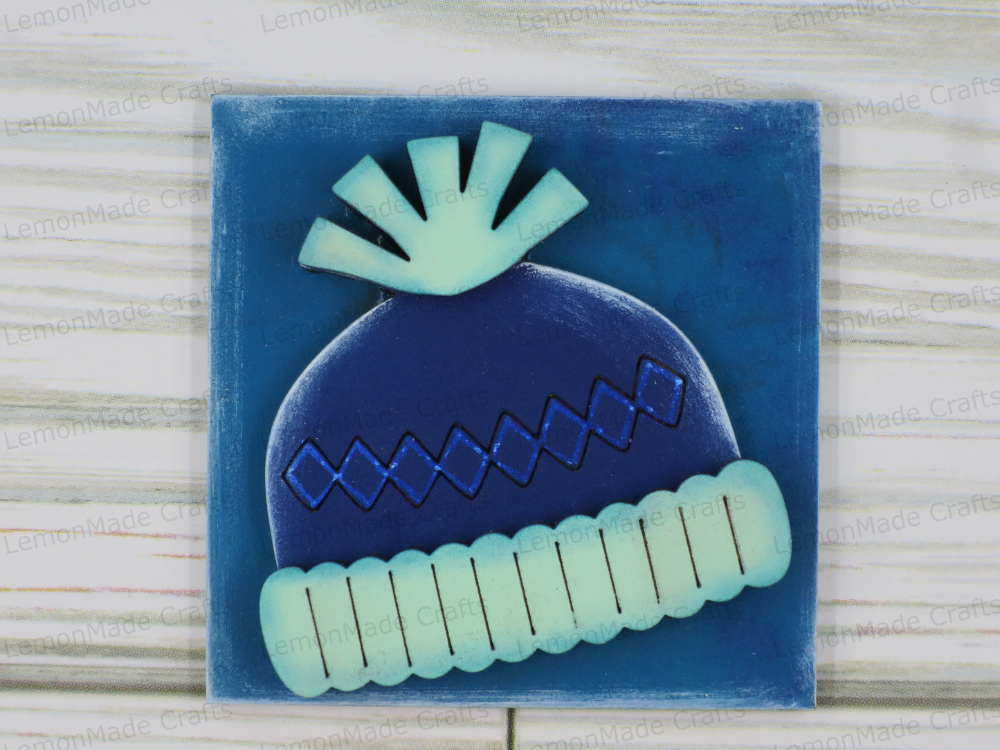 Interchangeable Mini Tile: Winter