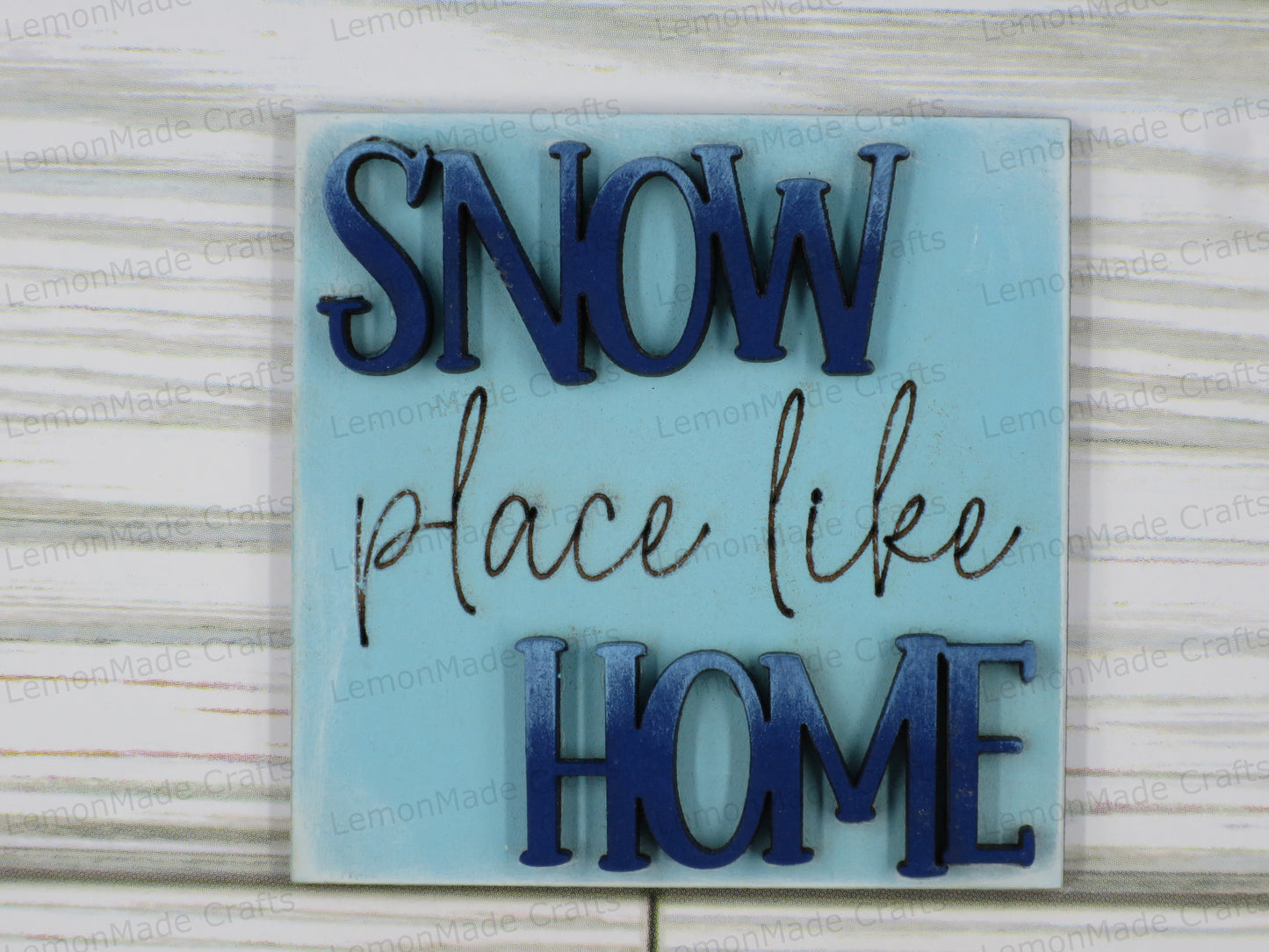 Interchangeable Mini Tile: Winter