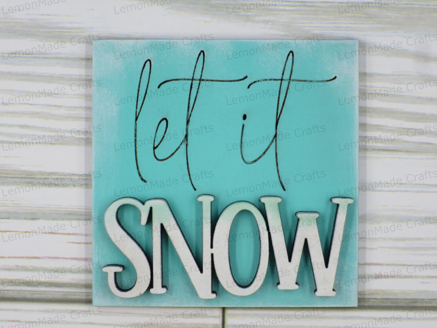 Interchangeable Mini Tile: Winter