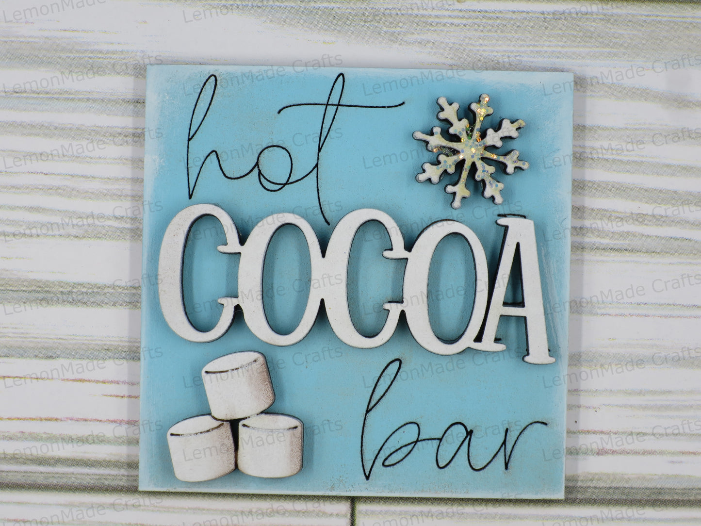 Interchangeable Mini Tile: Winter