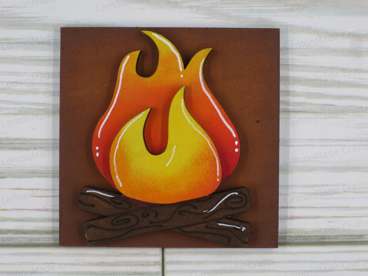 Interchangeable Mini Tile: Camping