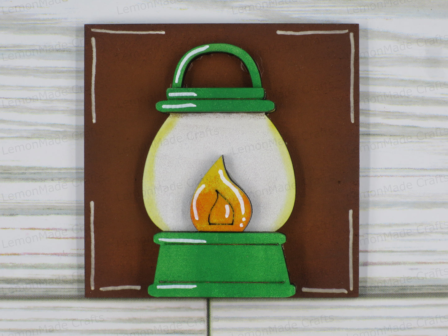 Interchangeable Mini Tile: Camping