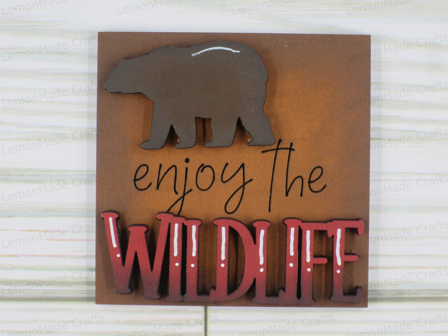 Interchangeable Mini Tile: Camping