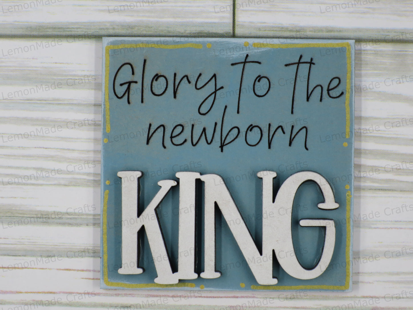 Interchangeable Mini Tile: Nativity Christmas