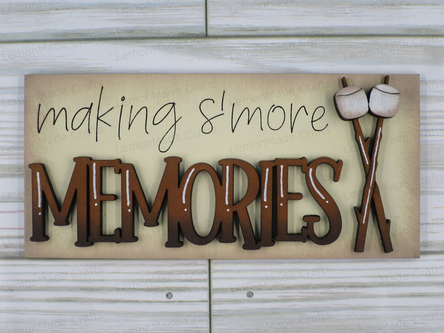 Interchangeable Mini Tile: Camping