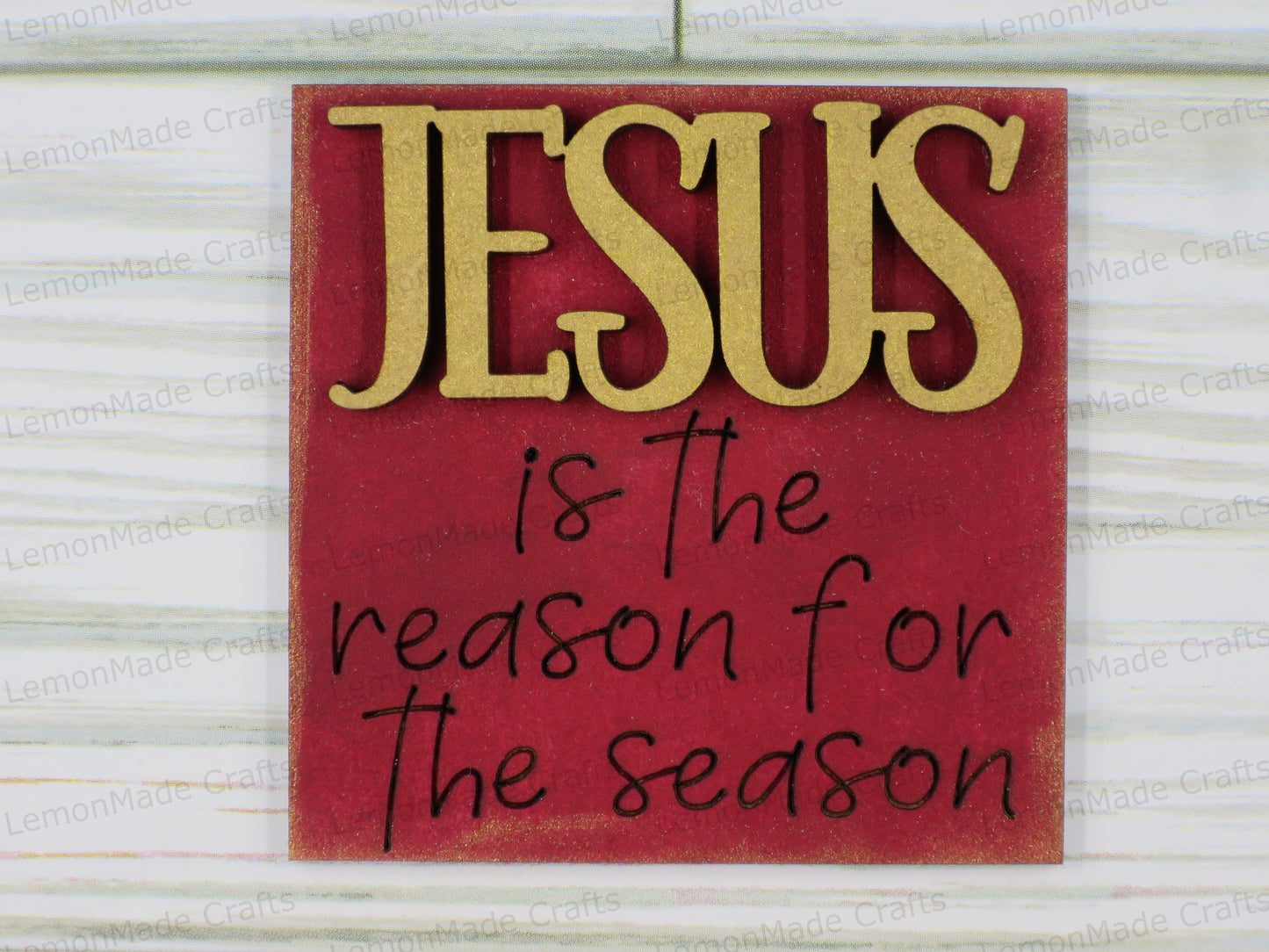 Interchangeable Mini Tile: Nativity Christmas