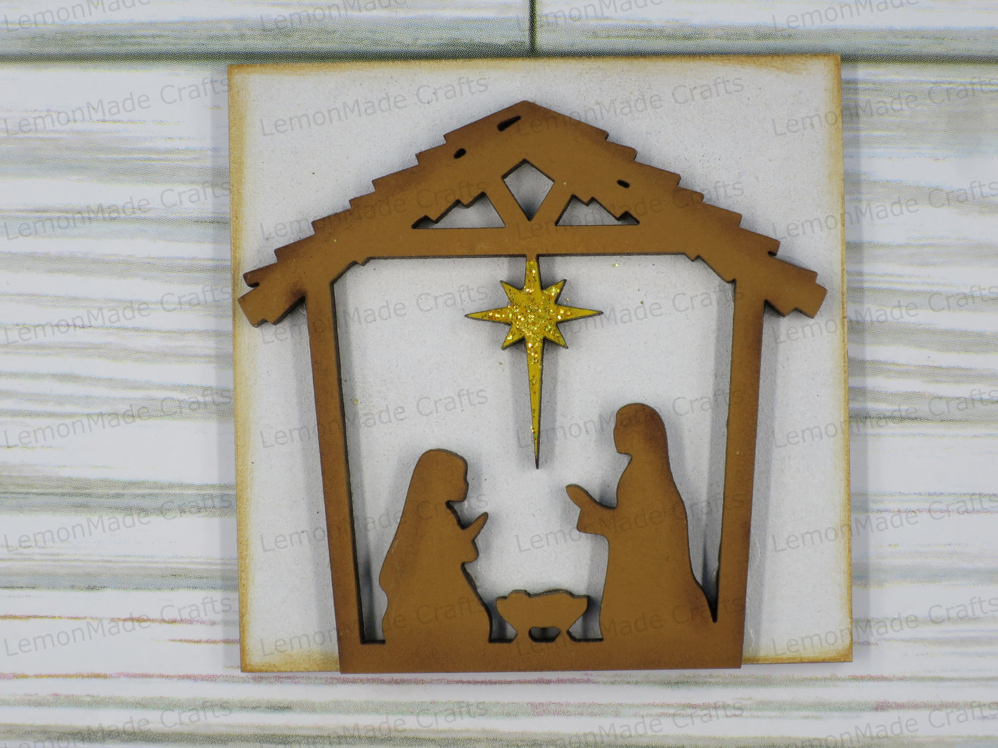Interchangeable Mini Tile: Nativity Christmas