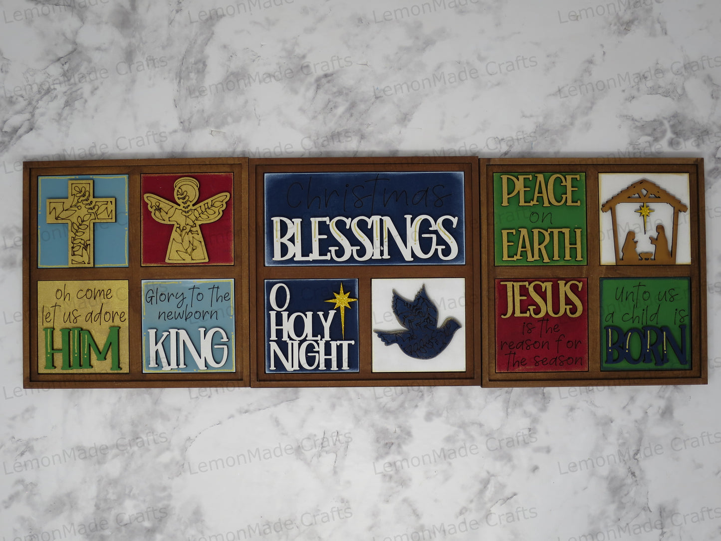 Interchangeable Mini Tile: Nativity Christmas
