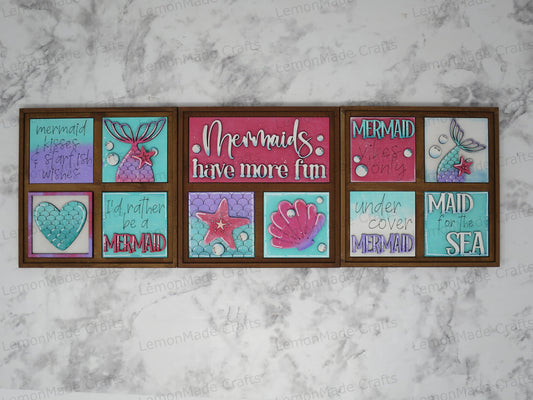 Interchangeable Mini Tile: Mermaid