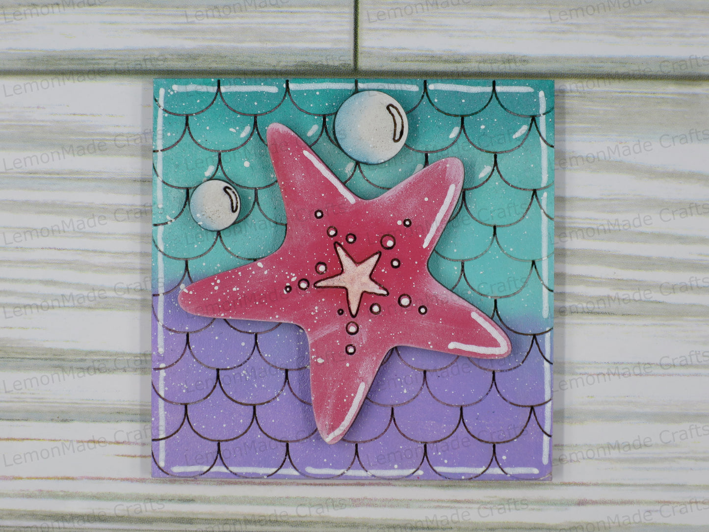 Interchangeable Mini Tile: Mermaid