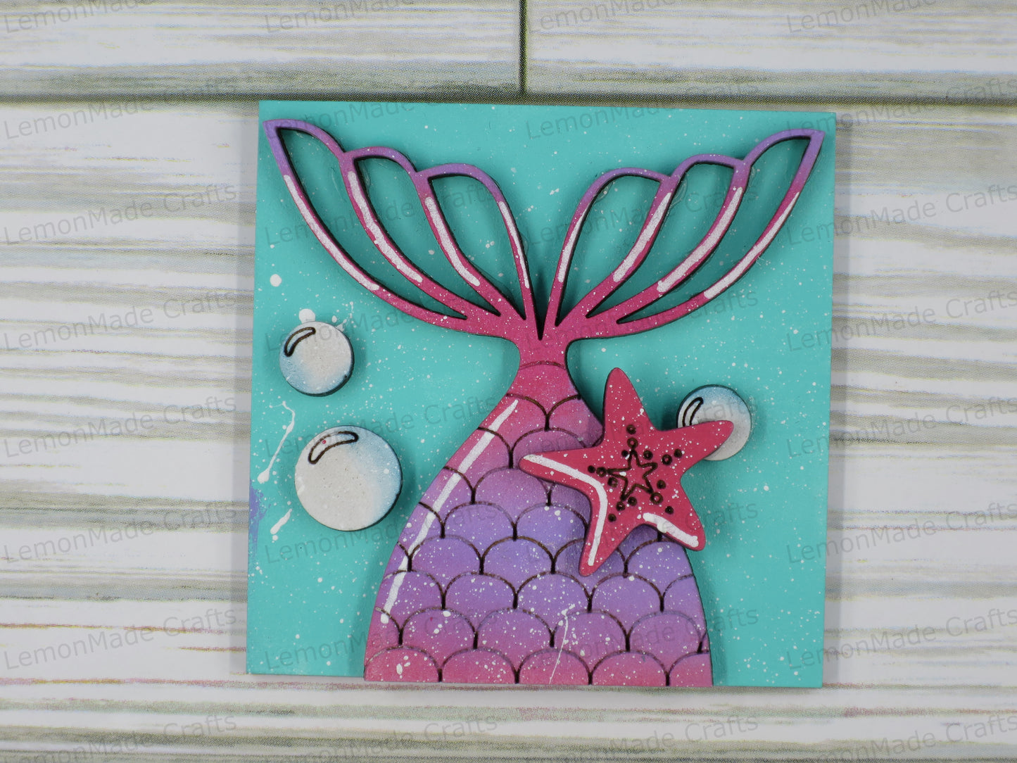 Interchangeable Mini Tile: Mermaid
