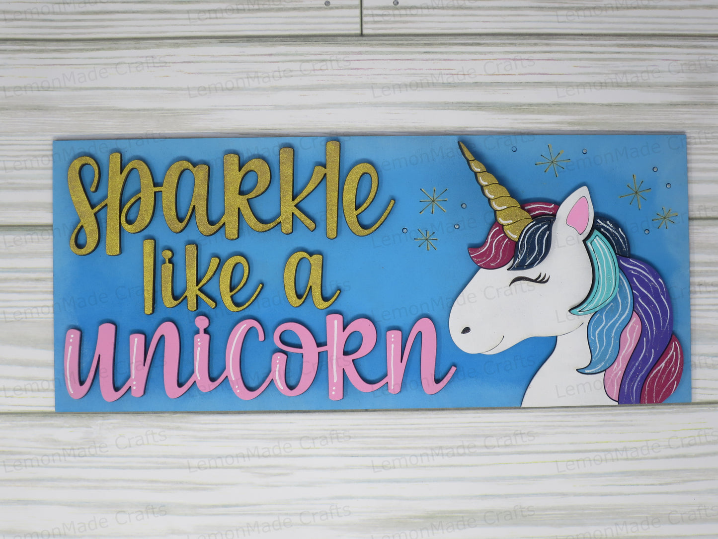 Interchangeable Tile: Unicorn