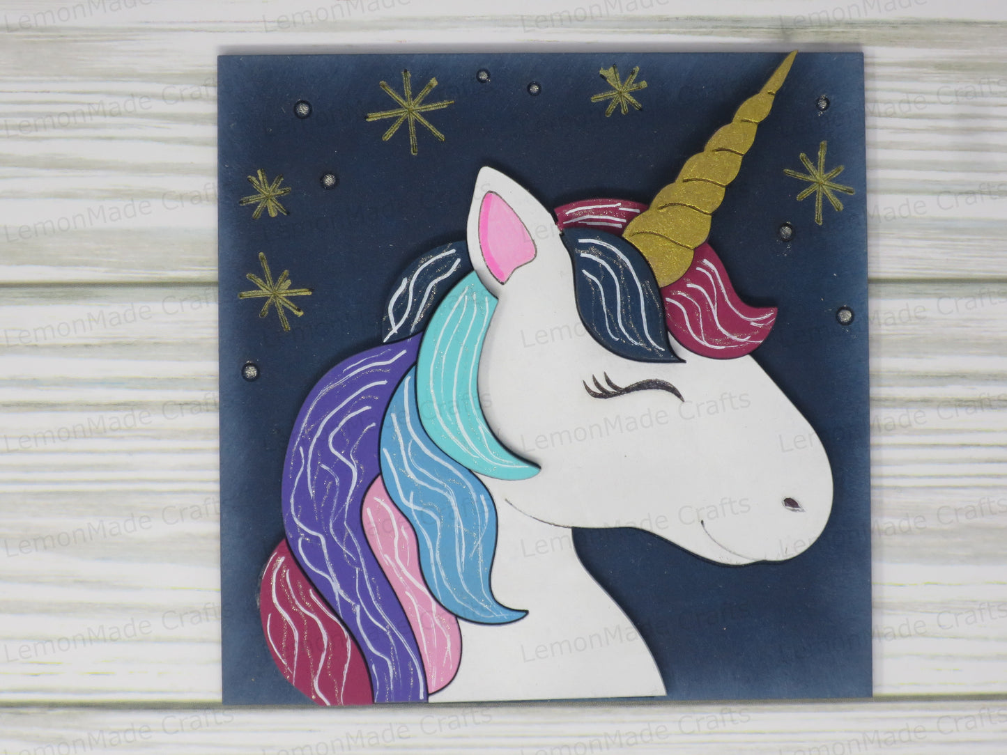 Interchangeable Tile: Unicorn