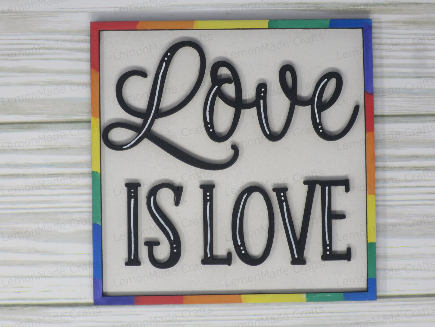 Interchangeable Tile: Pride Two