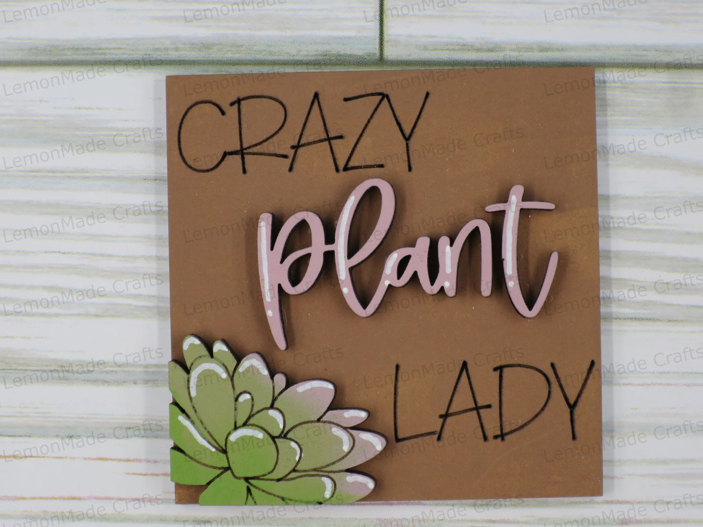 Interchangeable Mini Tile: Succulent