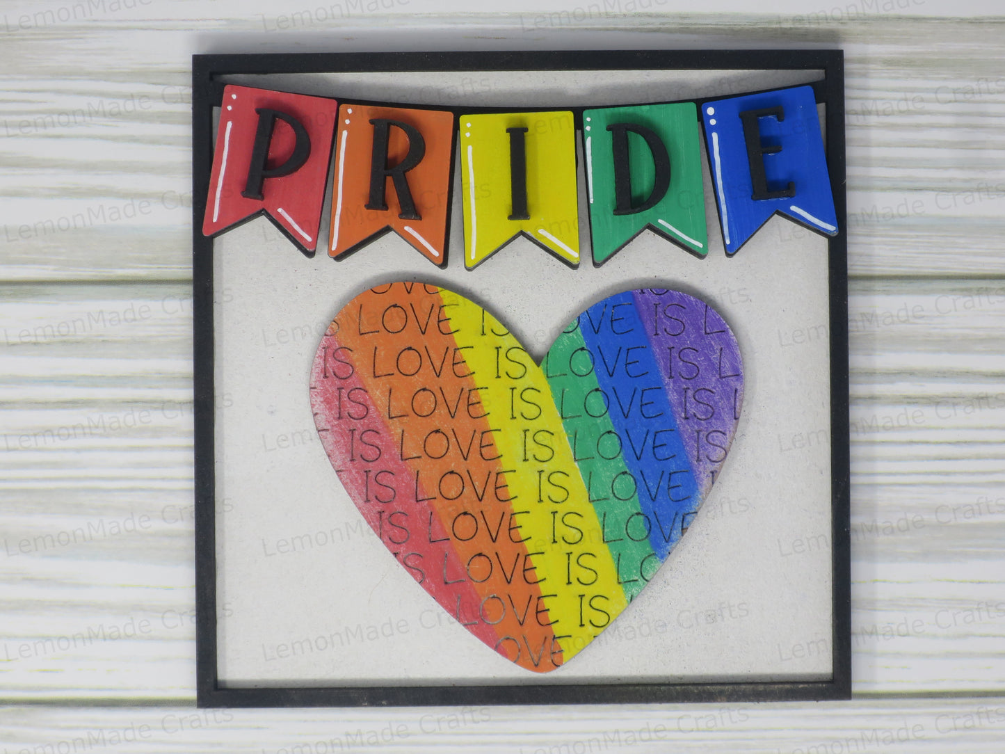 Interchangeable Tile: Pride Two