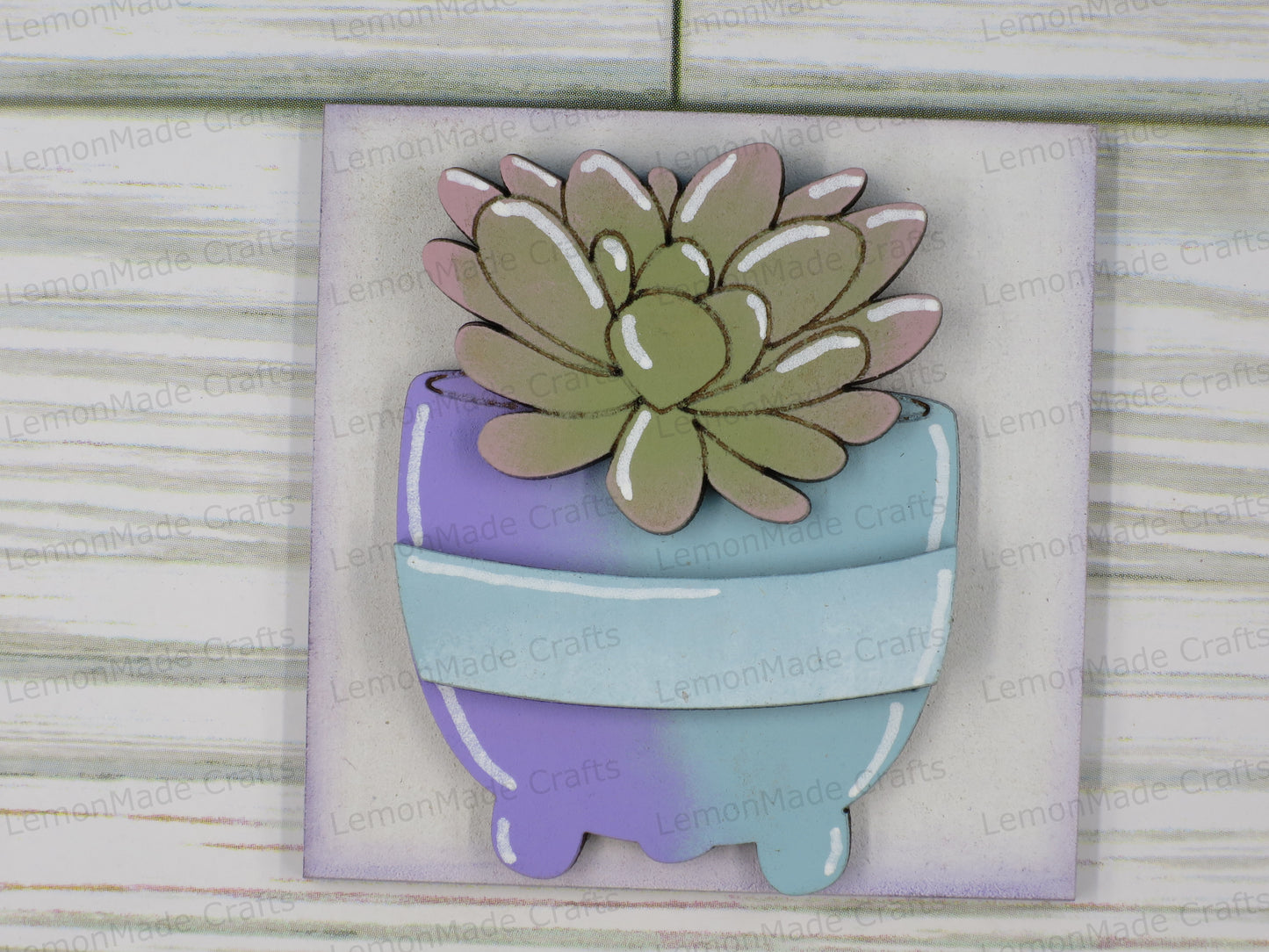 Interchangeable Mini Tile: Succulent