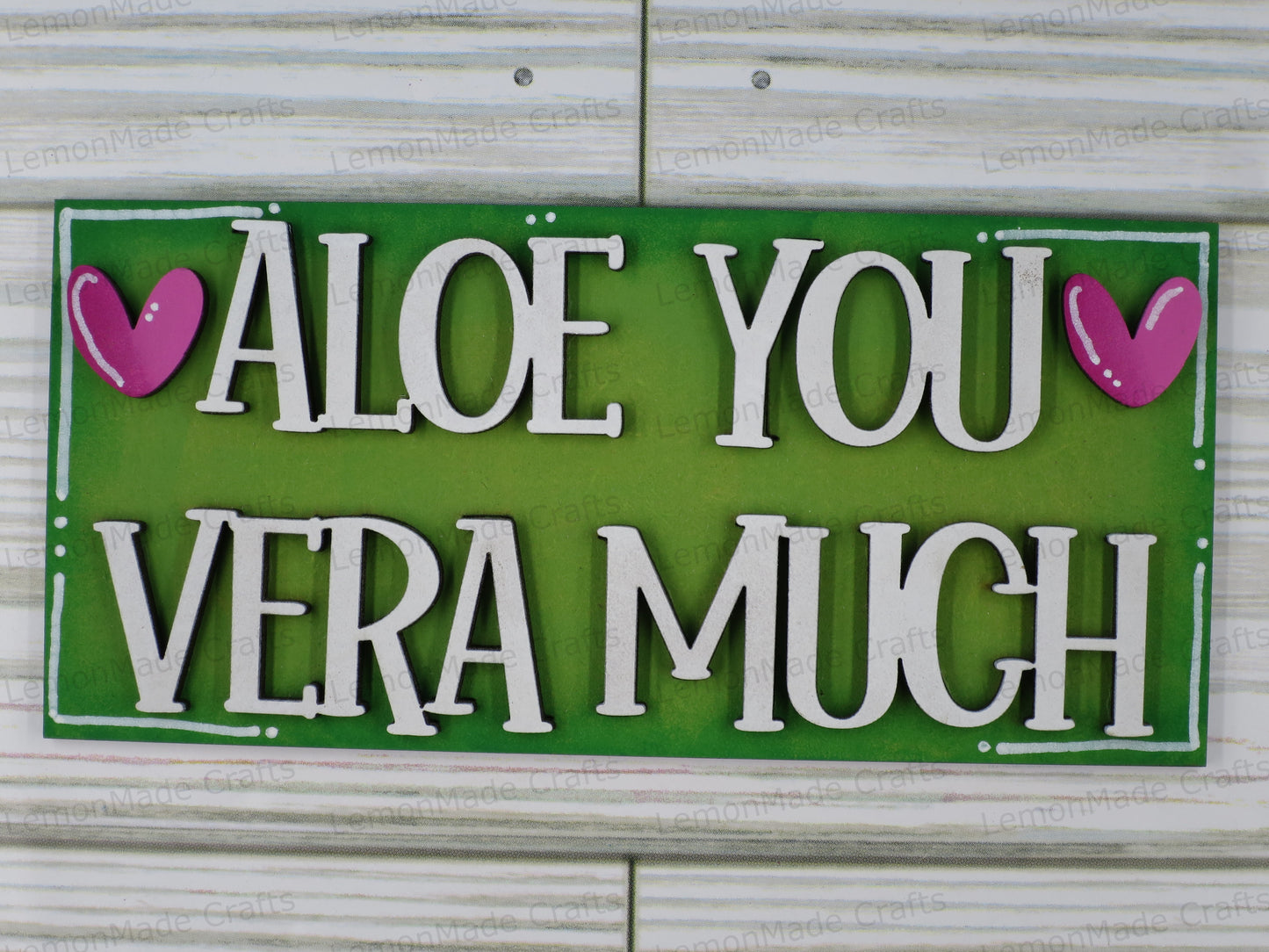 Interchangeable Mini Tile: Succulent Valentine