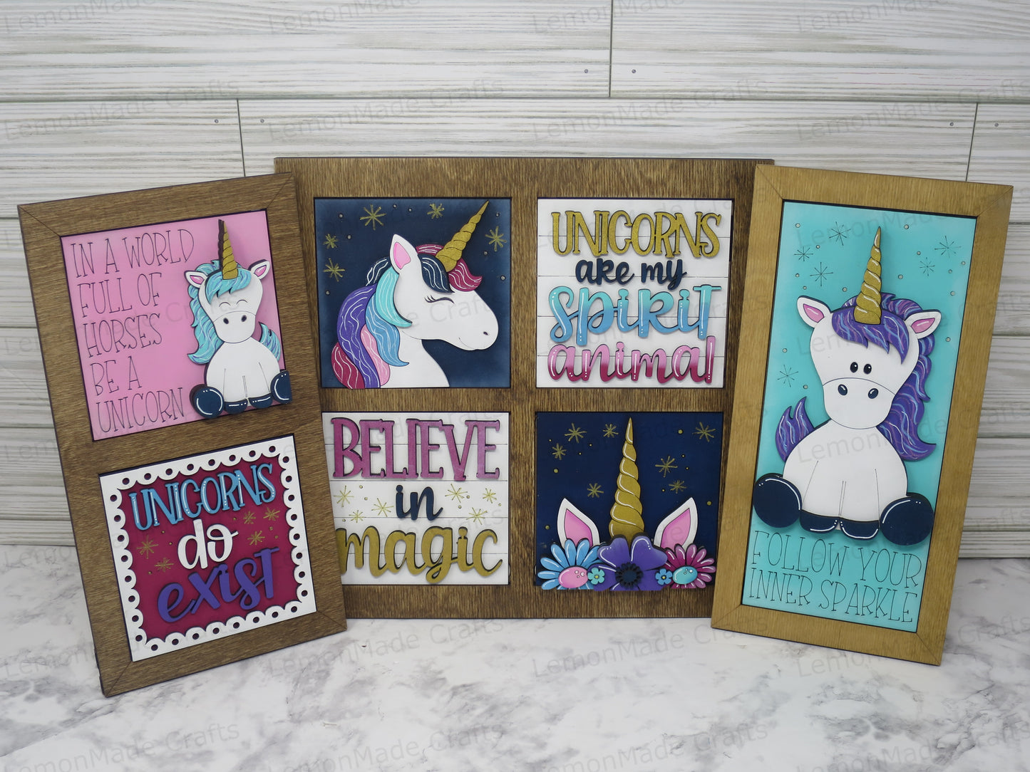 Interchangeable Tile: Unicorn