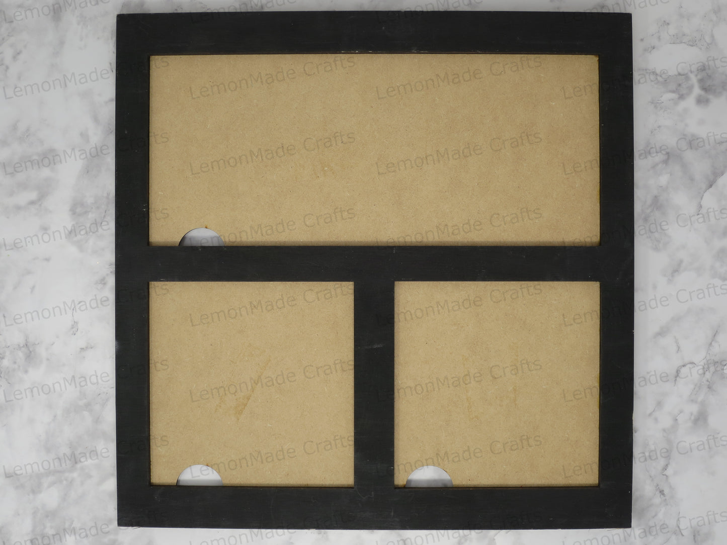 Interchangeable Frame: 1 Rectangle, 2 Square