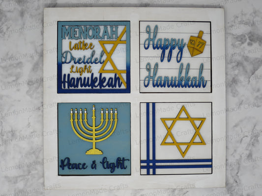 Interchangeable Tile: Hanukkha