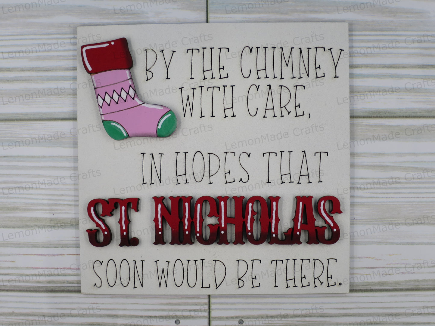 Interchangeable Tile: Christmas Mouse