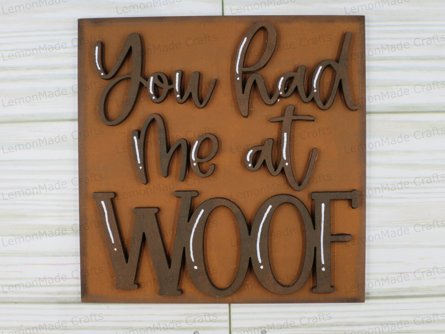 Interchangeable Tile: Dog Love