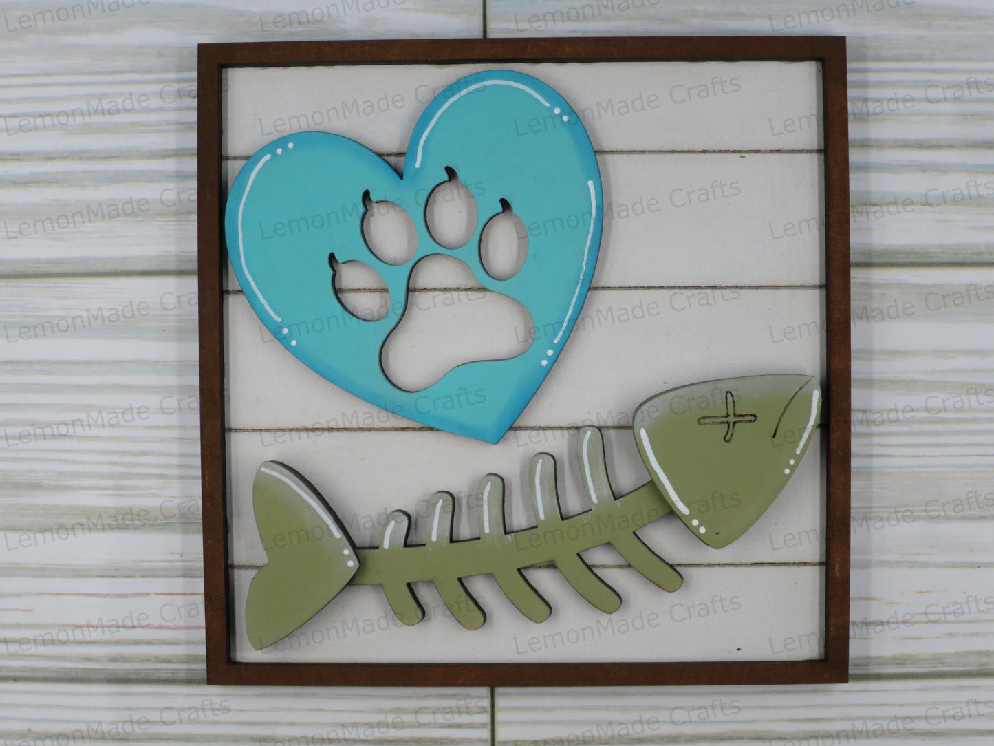 Interchangeable Tile: Cat Love