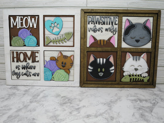 Interchangeable Tile: Cat Love