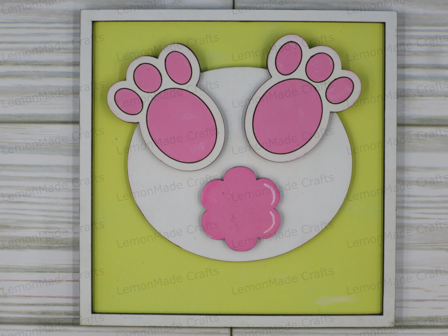 Interchangeable Tile: Spring Easter Bunny