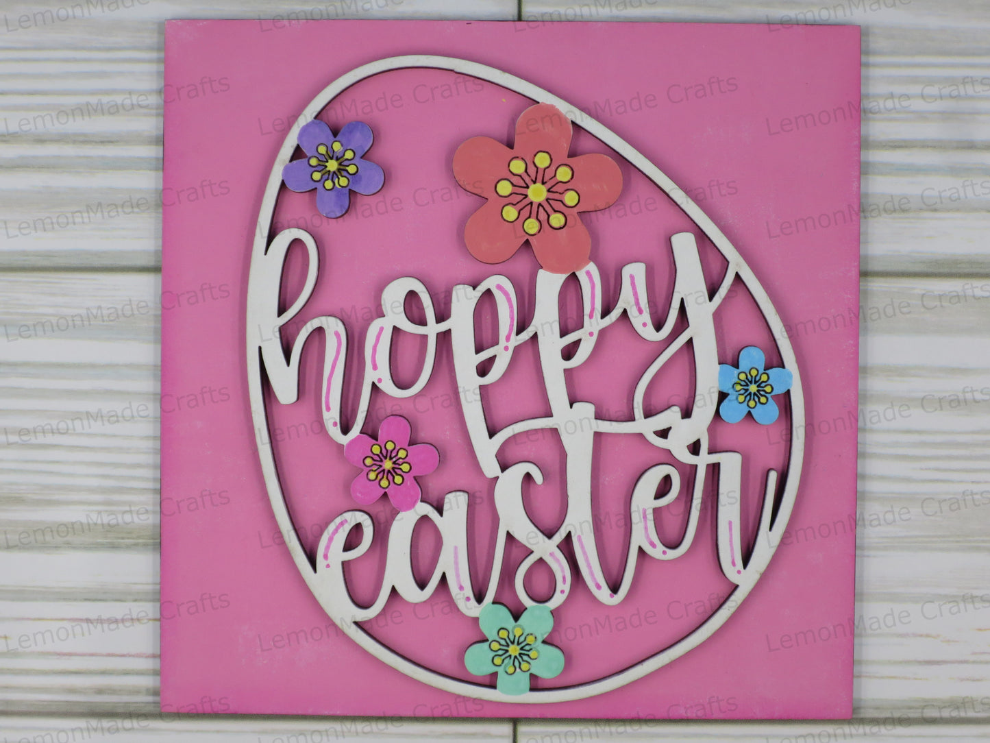 Interchangeable Tile: Spring Easter Bunny