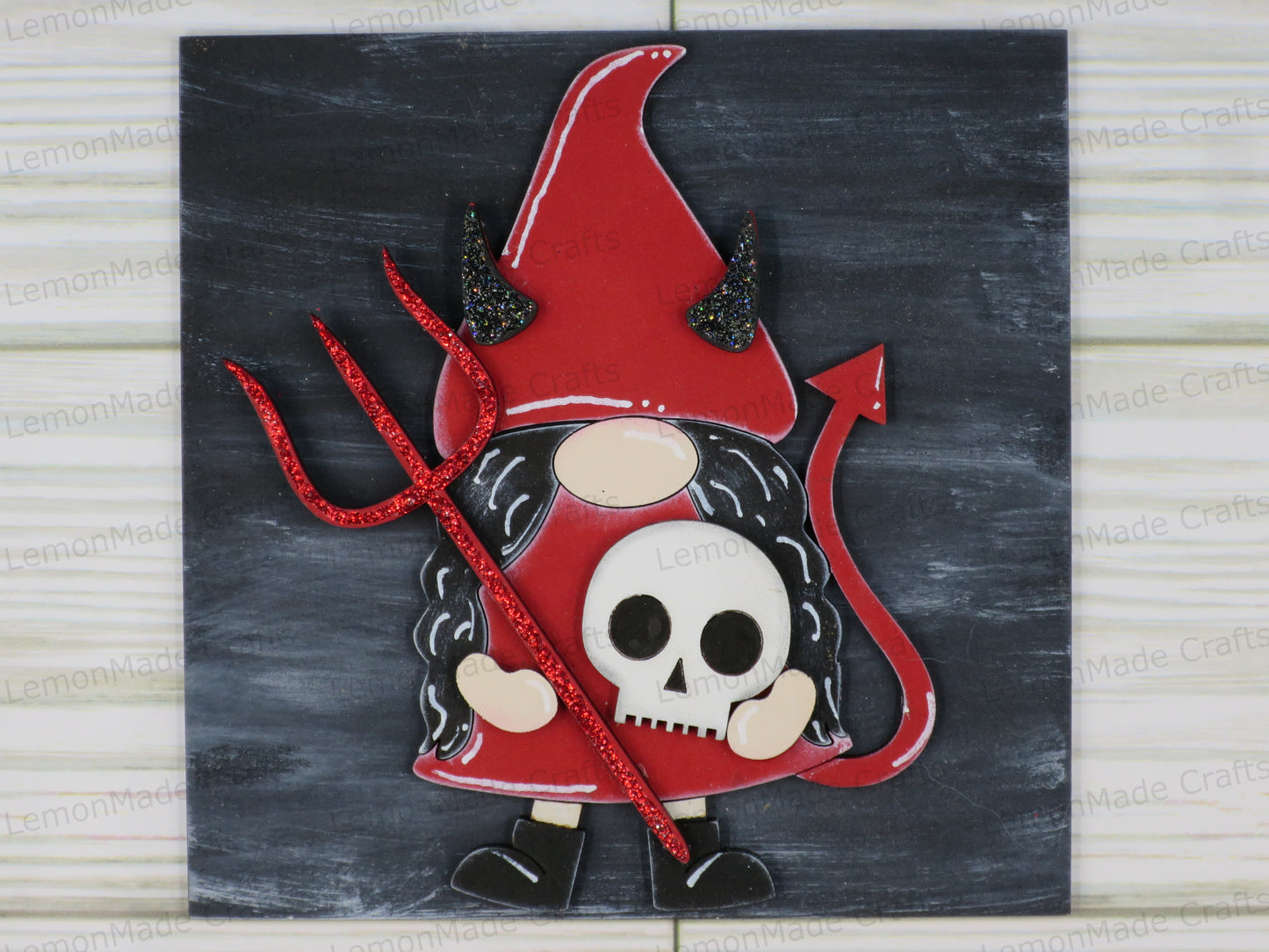 Interchangeable Tile: Fall Gnome Halloween