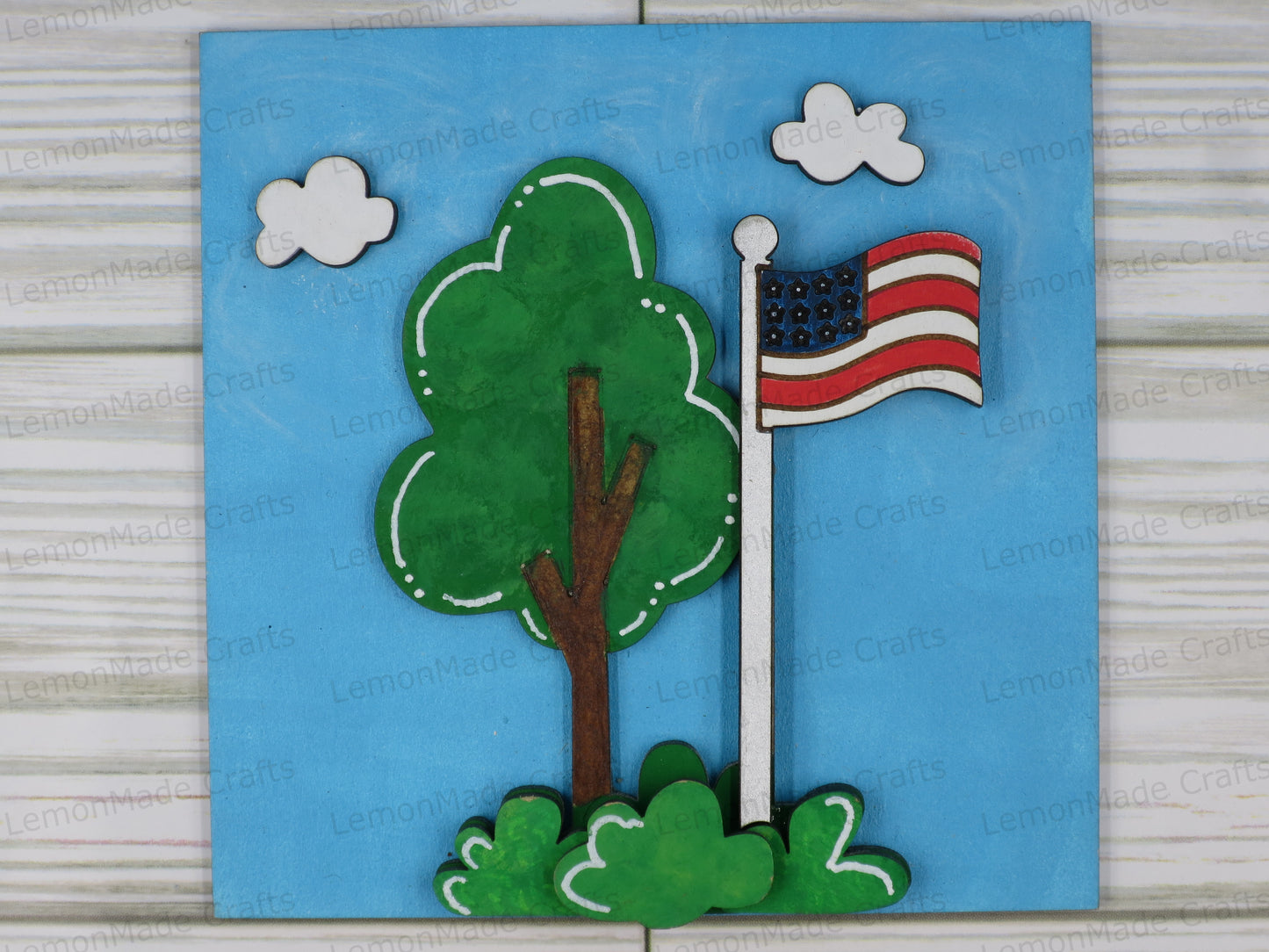 Interchangeable Tile: Fourth of July