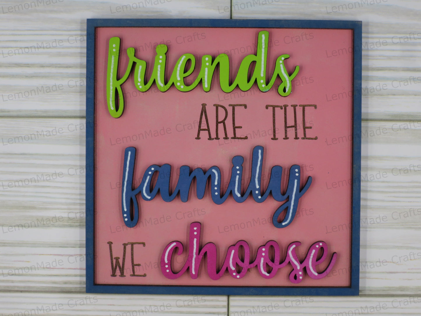 Interchangeable Tile: Friendship