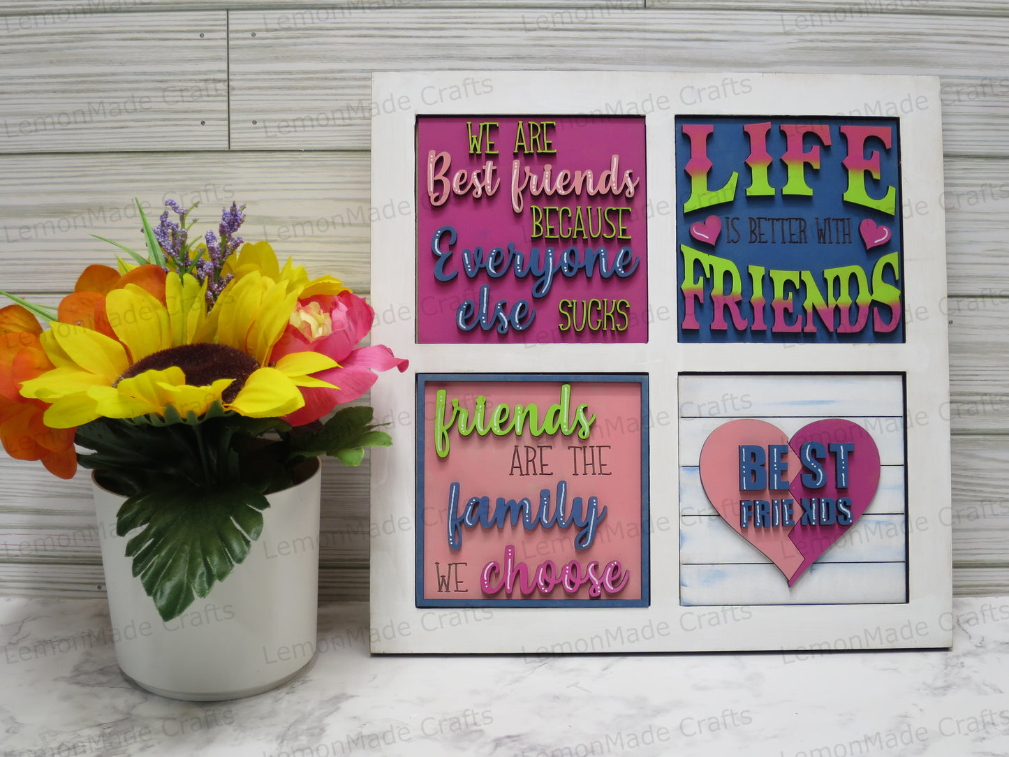 Interchangeable Tile: Friendship