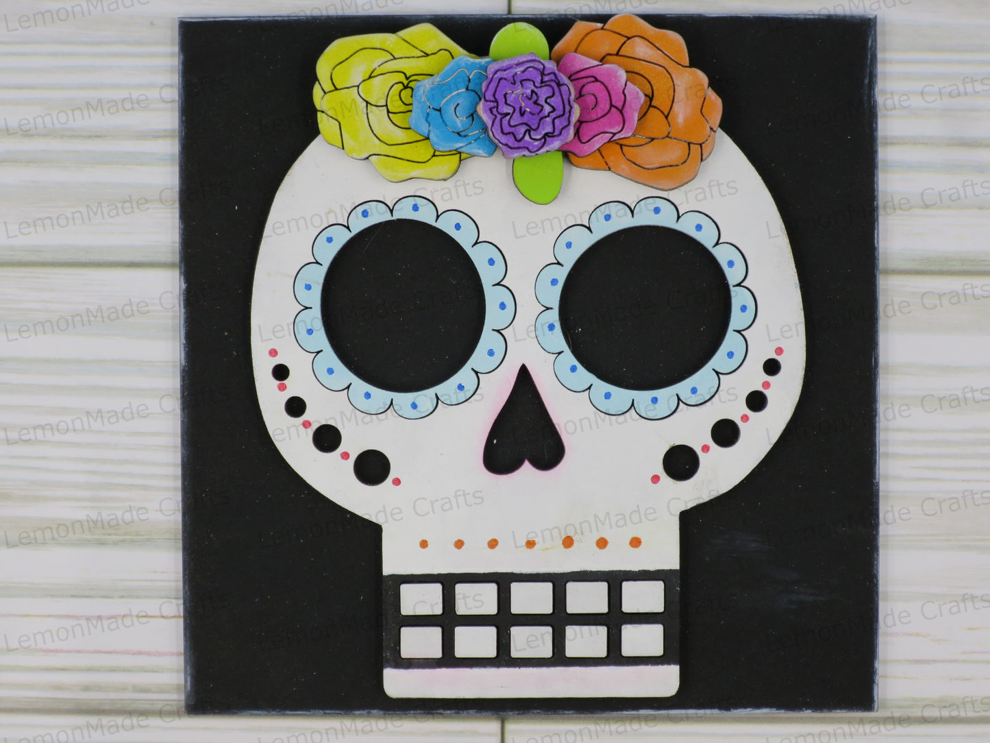 Interchangeable Tile: Dia De Los Muertos