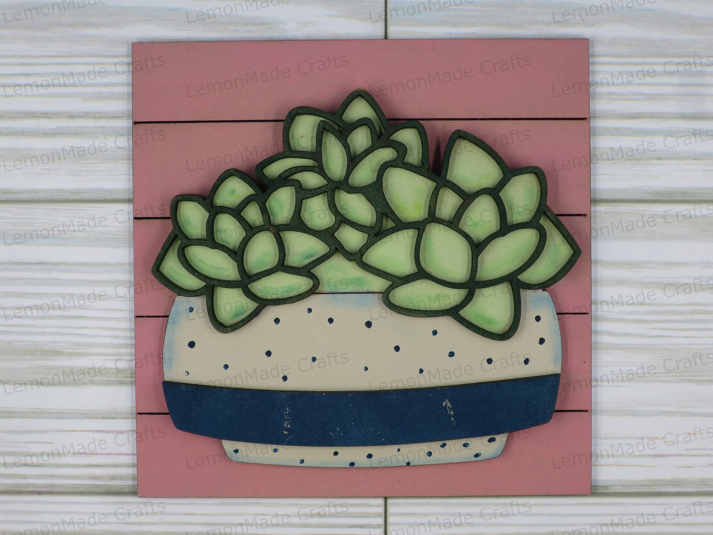 Interchangeable Tile: Succulent