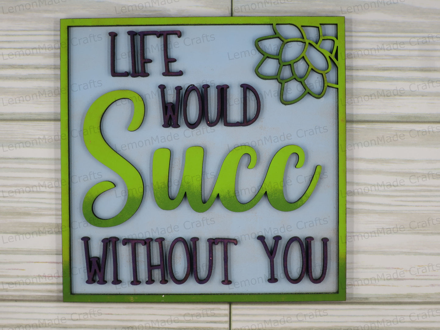 Interchangeable Tile: Succulent