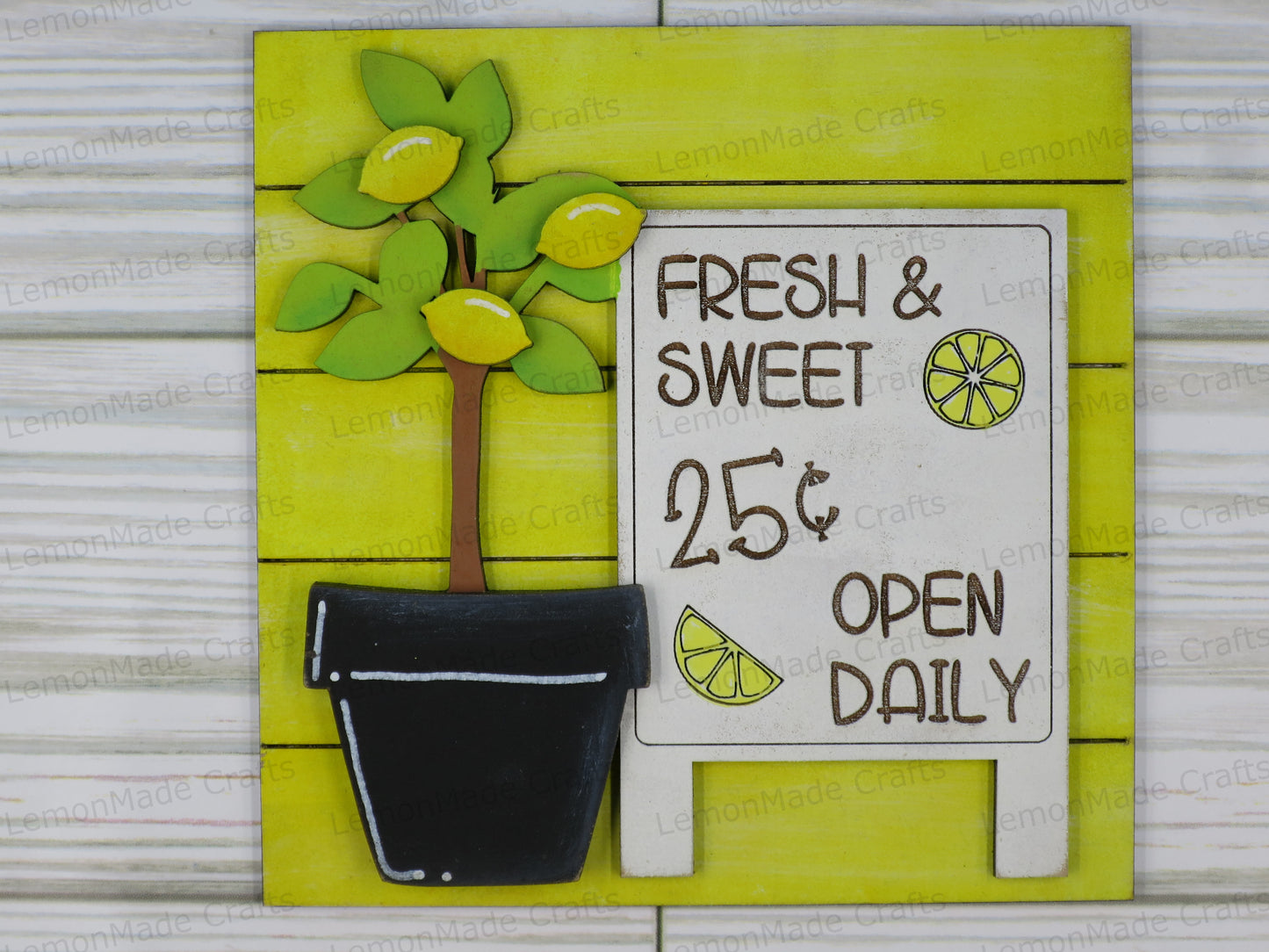 Interchangeable Tile: Lemon