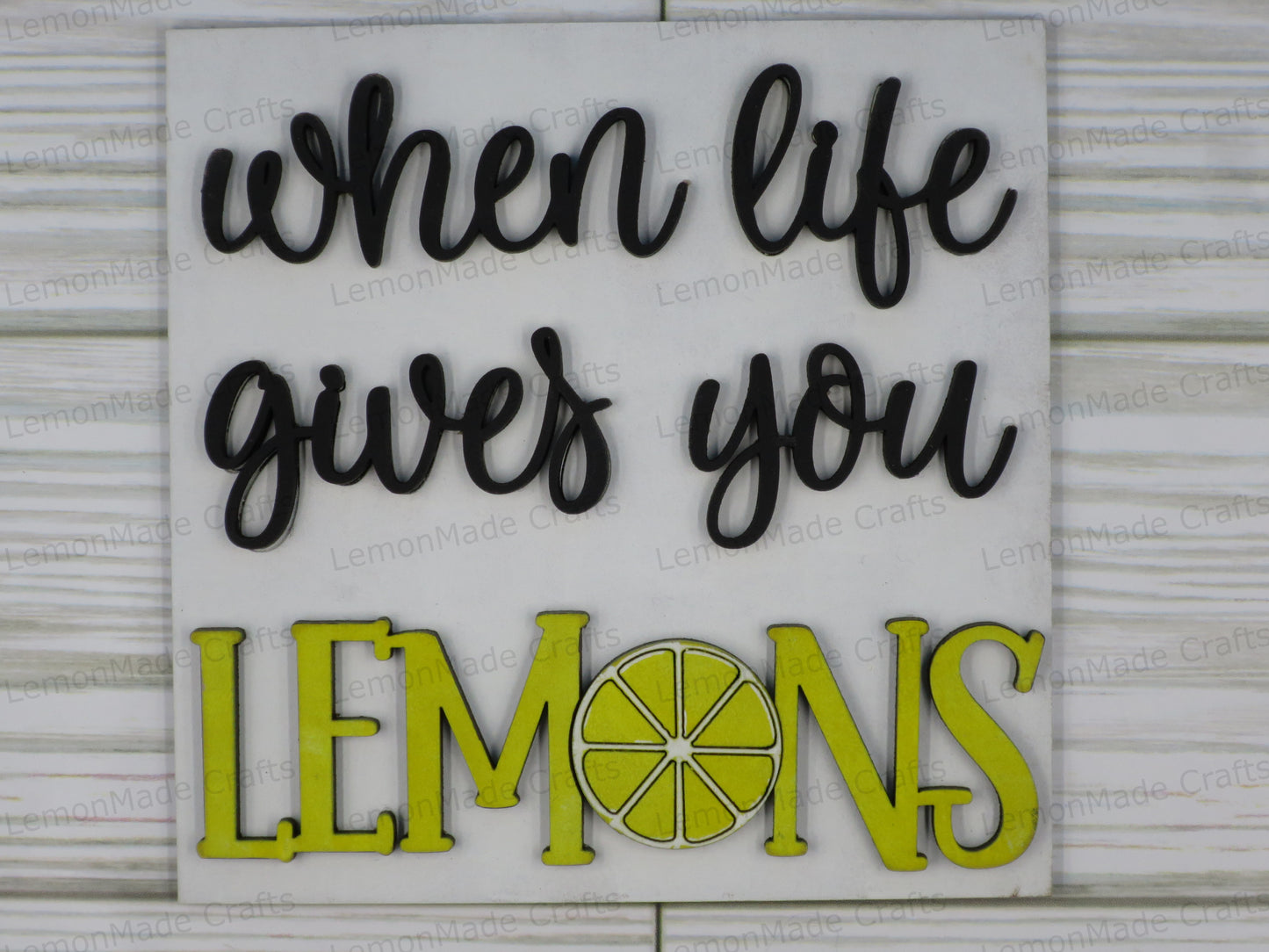 Interchangeable Tile: Lemon