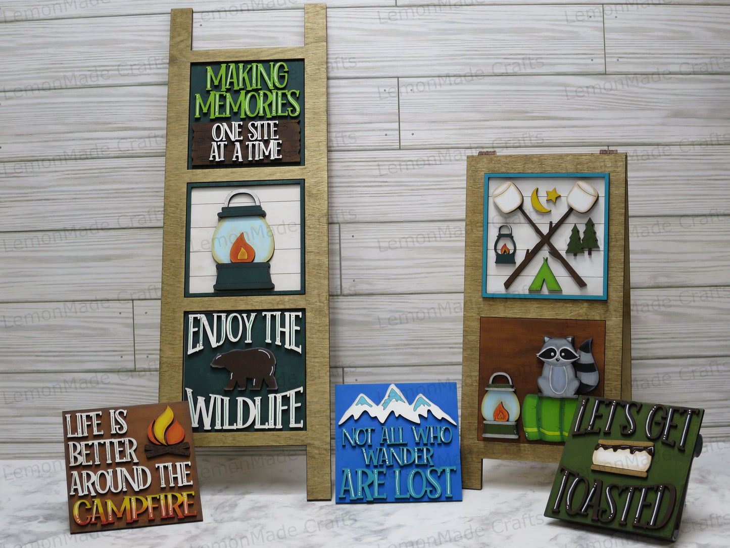 Interchangeable Tile: Camping Adventure