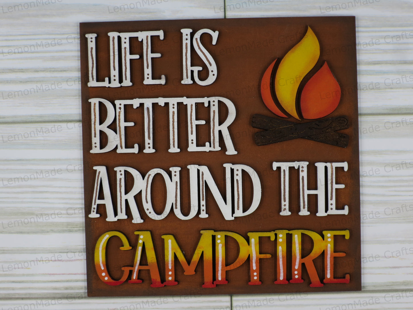 Interchangeable Tile: Camping Adventure