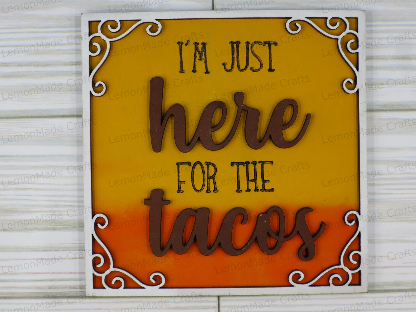 Interchangeable Tile: Food Taco