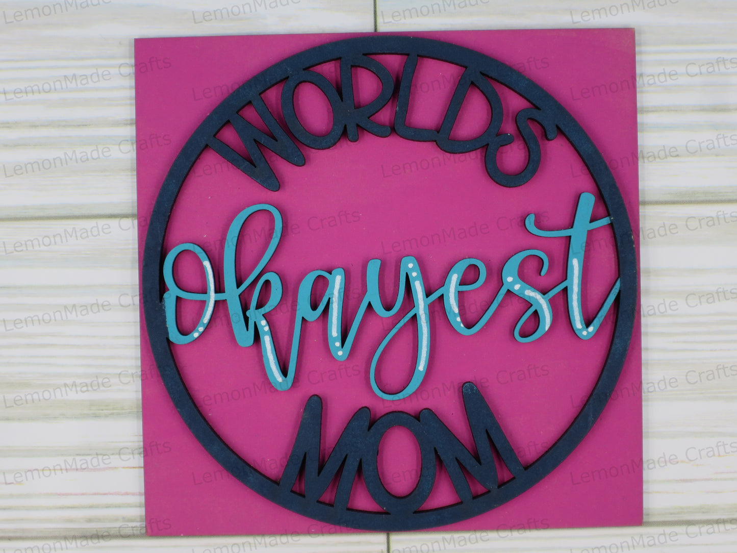 Interchangeable Tile: Mom