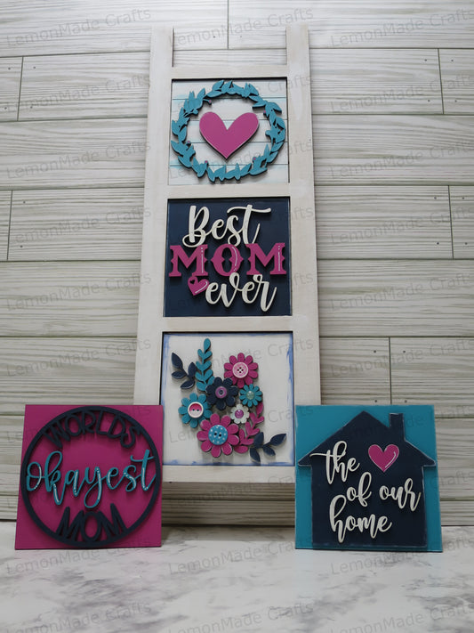 Interchangeable Tile: Mom