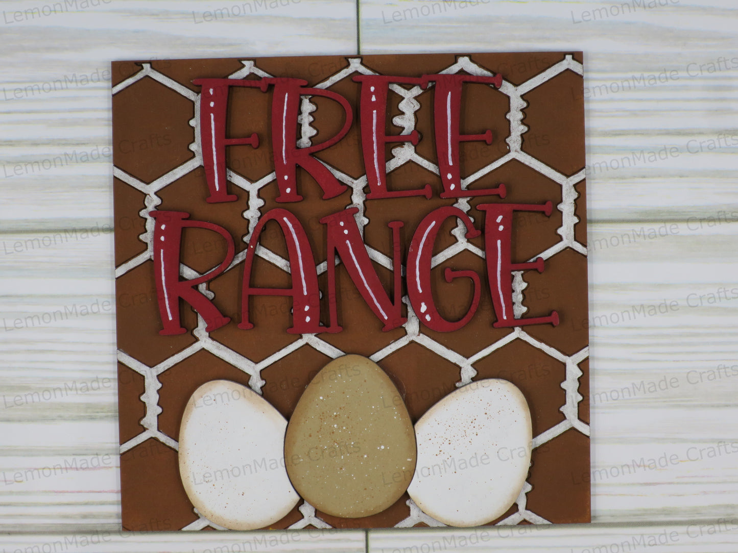 Interchangeable Tile: Farm Chicken