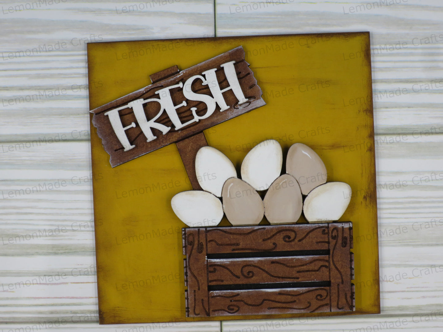 Interchangeable Tile: Farm Chicken