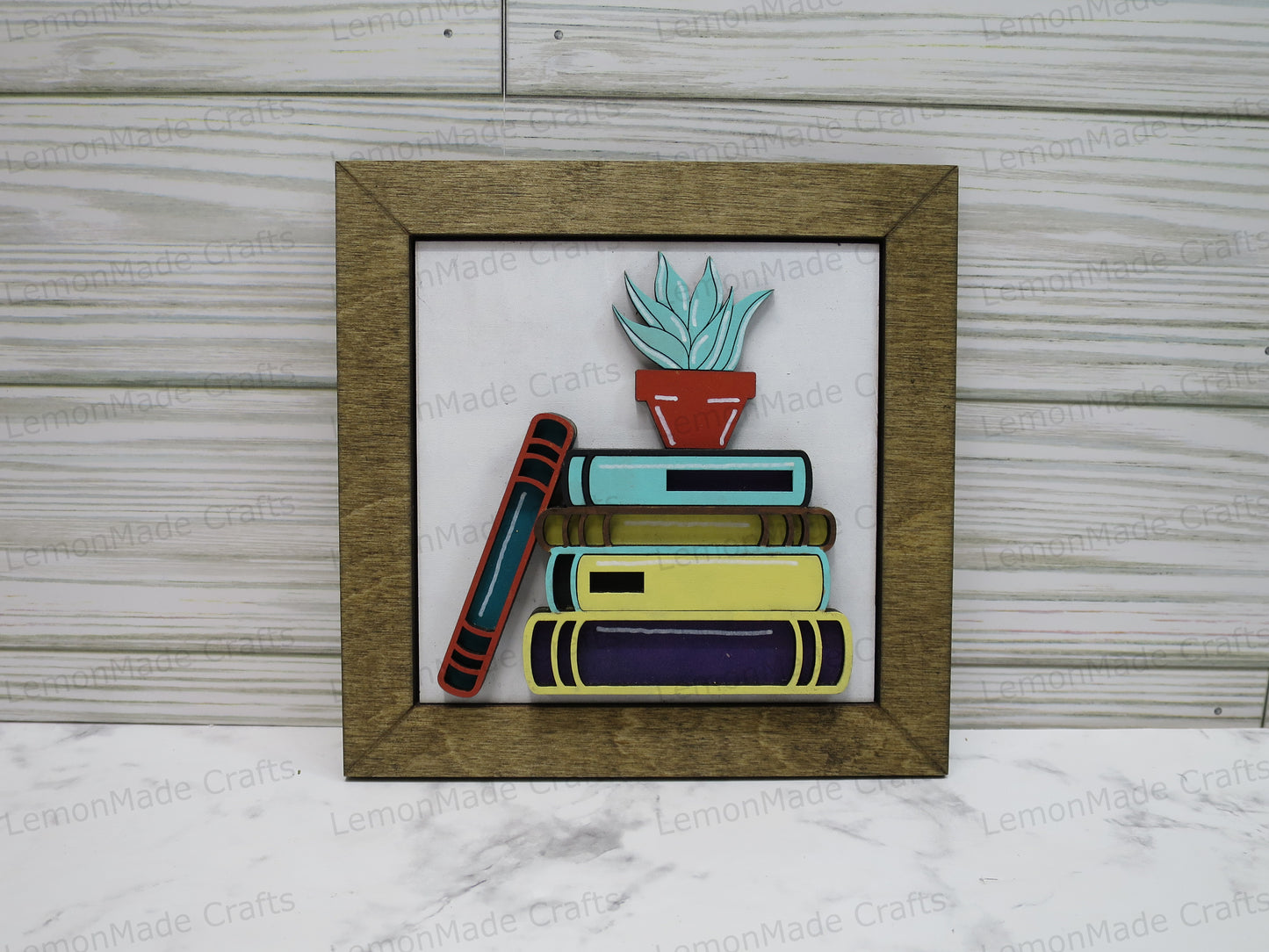 Interchangeable Tile: Reading Book