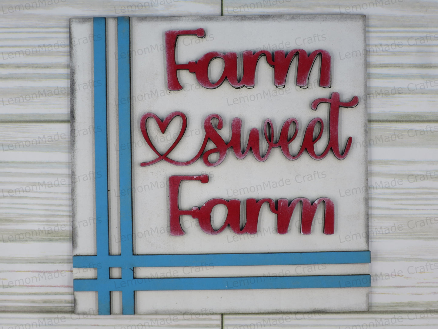 Interchangeable Tile: Farm Highland Cows